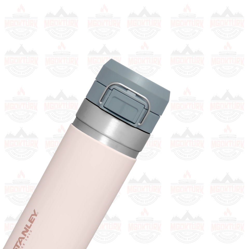The Quick-Flip Water Bottle 0.7 / 24oz Rose Quartz