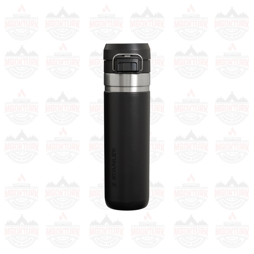 The Quick-Flip Water Bottle 0.7 / 24oz Black 2.0
