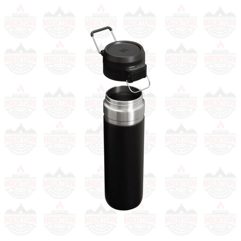 The Quick-Flip Water Bottle 0.7 / 24oz Black 2.0