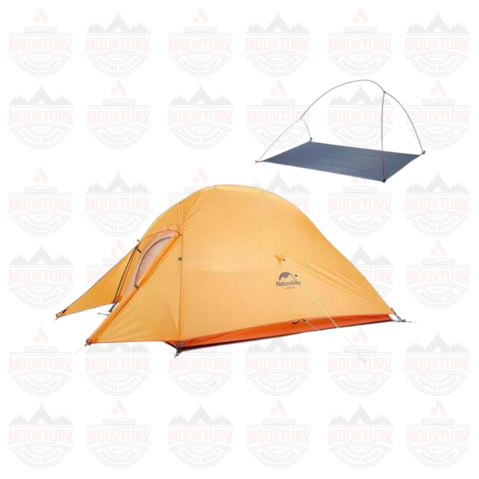 Naturehike Cloud UP-2 Ultralight 2 Kişilik Kamp Çadırı Turuncu