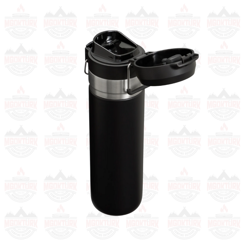 The Quick-Flip Water Bottle 0.7 / 24oz Black 2.0