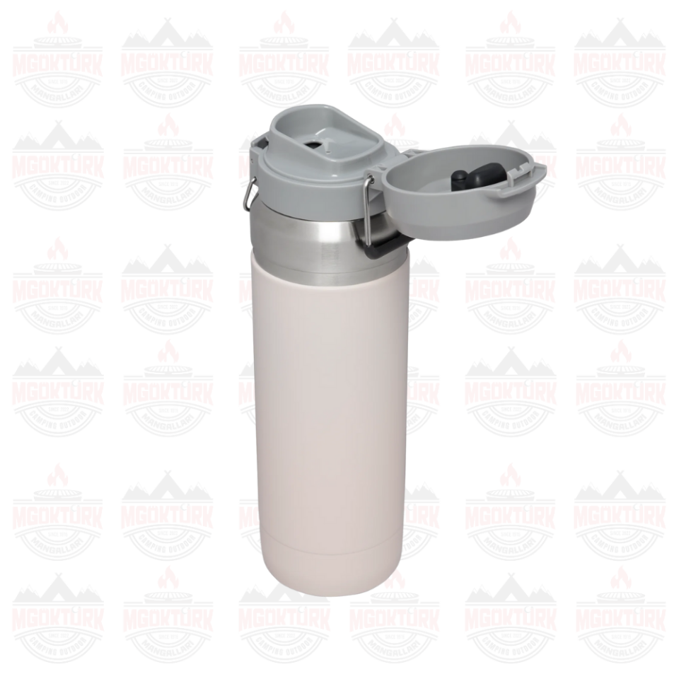 The Quick-Flip Water Bottle 0.47L / 36oz Rose Quartz