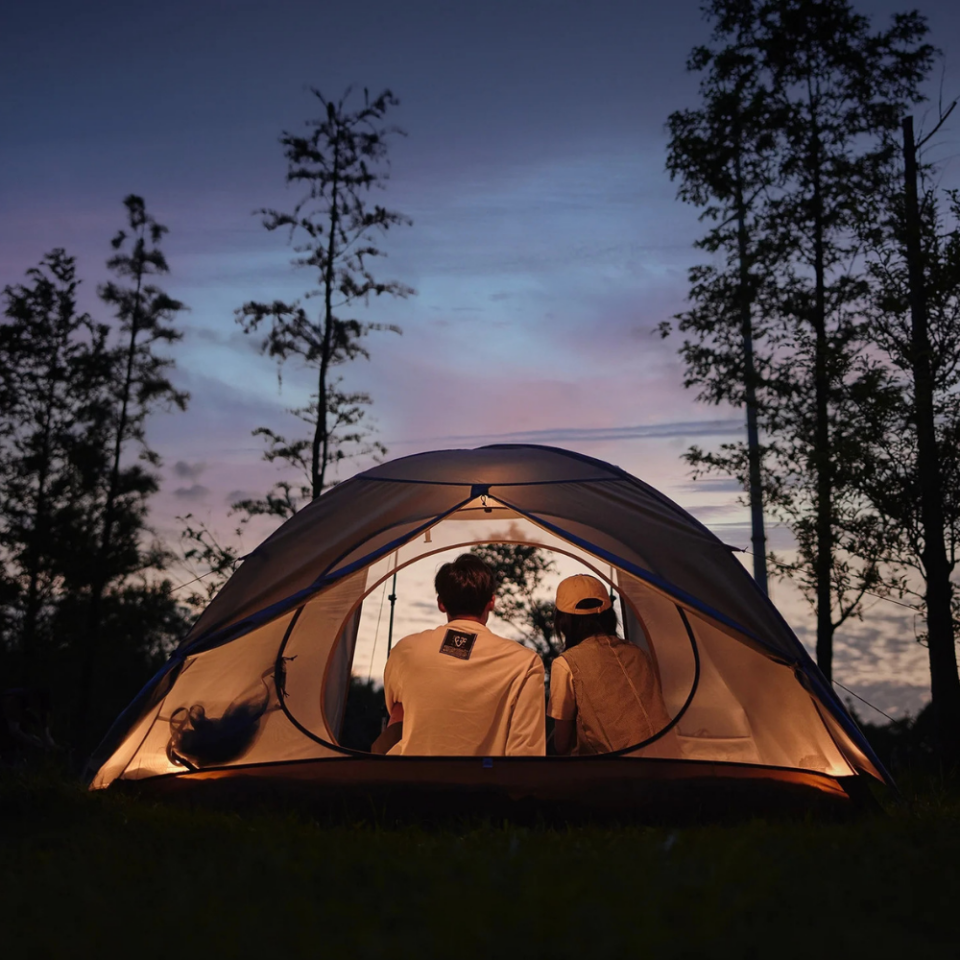 Naturehike Cloud-Creek UPF50+ Kamp Çadırı Üç Kişilik Beyaz