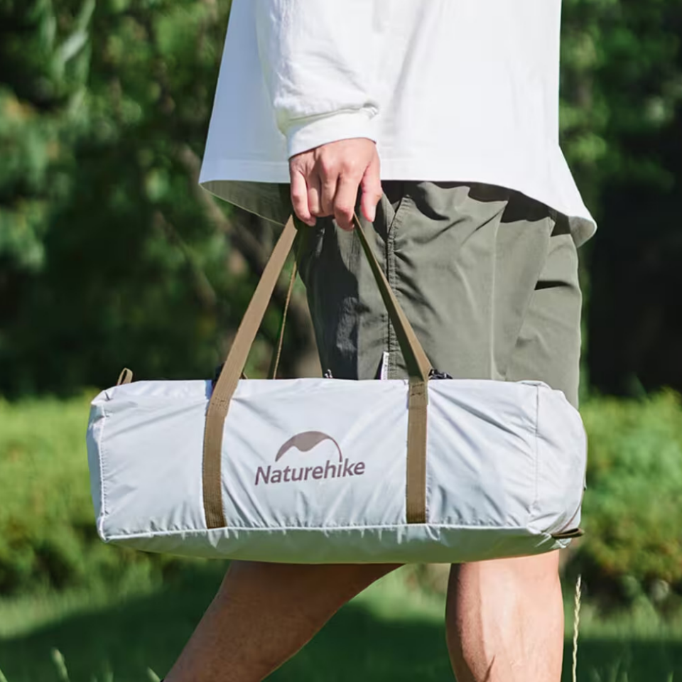 Naturehike Cloud-Creek UPF50+ Kamp Çadırı Üç Kişilik Beyaz