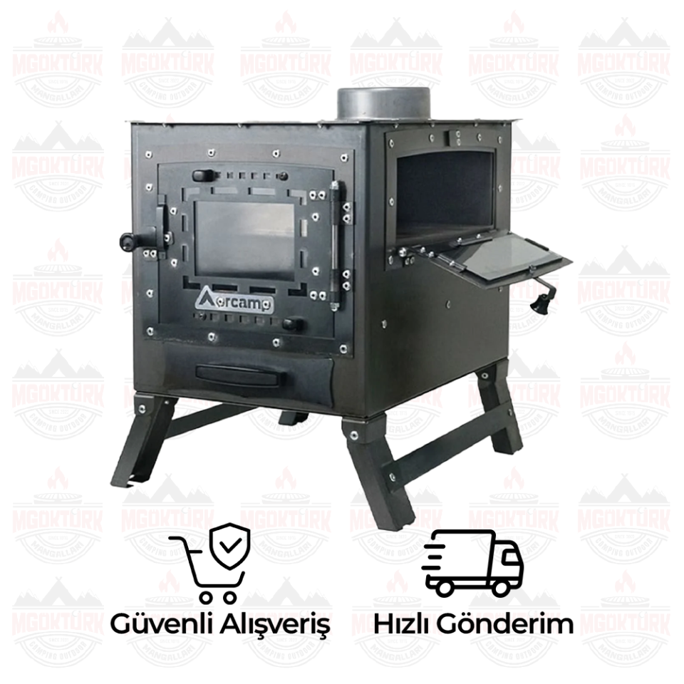 KUZİNELİ ÇADIR SOBASI