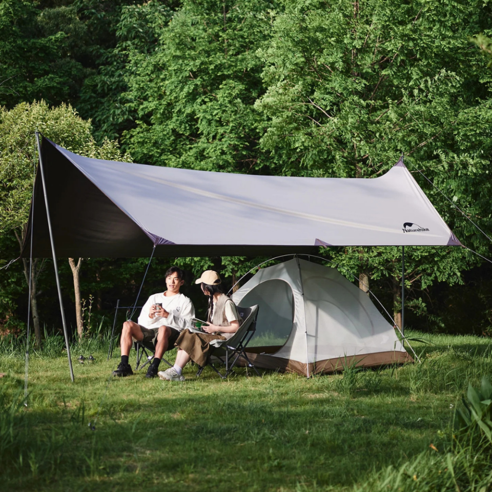 Naturehike Cloud-Creek UPF50+ Kamp Çadırı İki Kişilik Beyaz