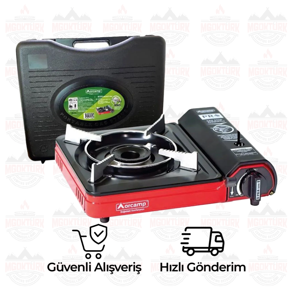 TEKLİ PORTATİF OCAK KIRMIZI