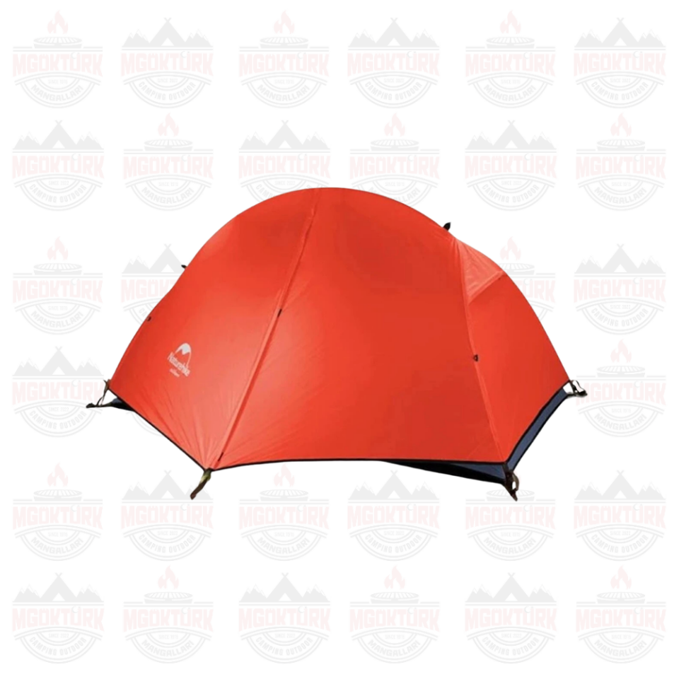 Naturehike Cycling Ultralight Tek Kişilik Kamp Çadırı + Mat Ekose Kırmızı
