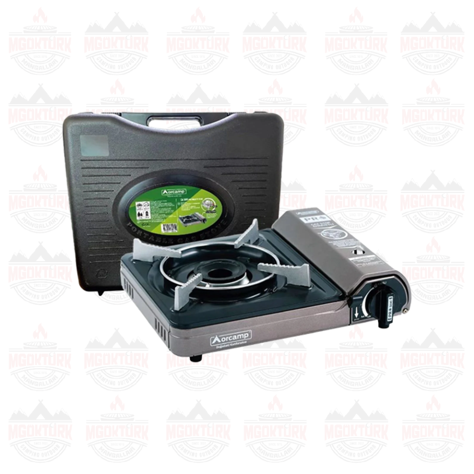 TEKLİ PORTATİF OCAK GRİ