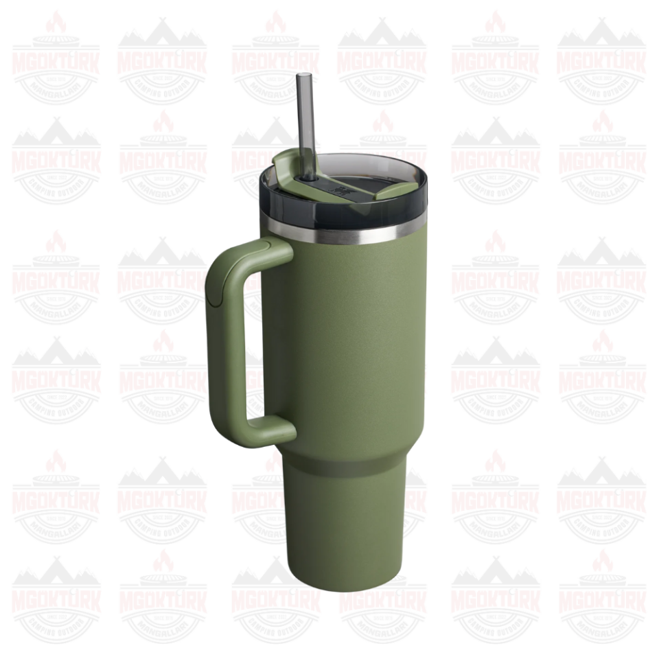 The Quencher H2.O FlowState™ Tumbler 1.18L  40oz Dried Pine