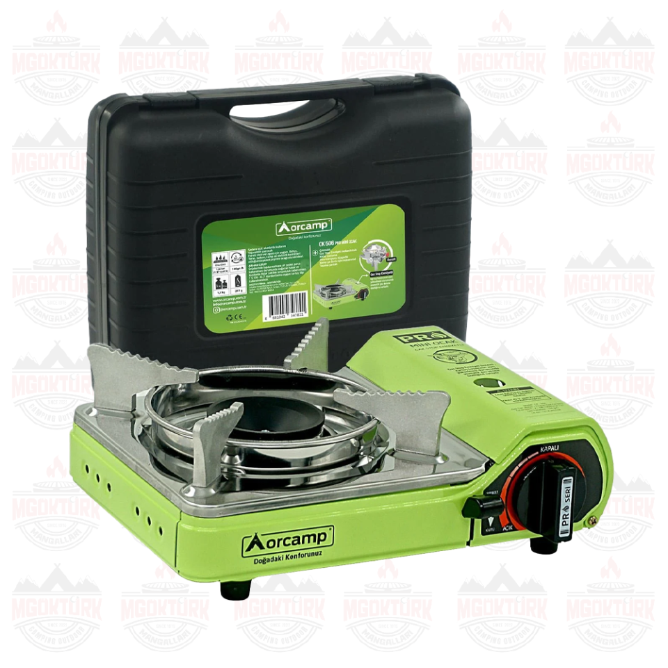 TEKLİ MİNİ PORTATİF OCAK YEŞİL