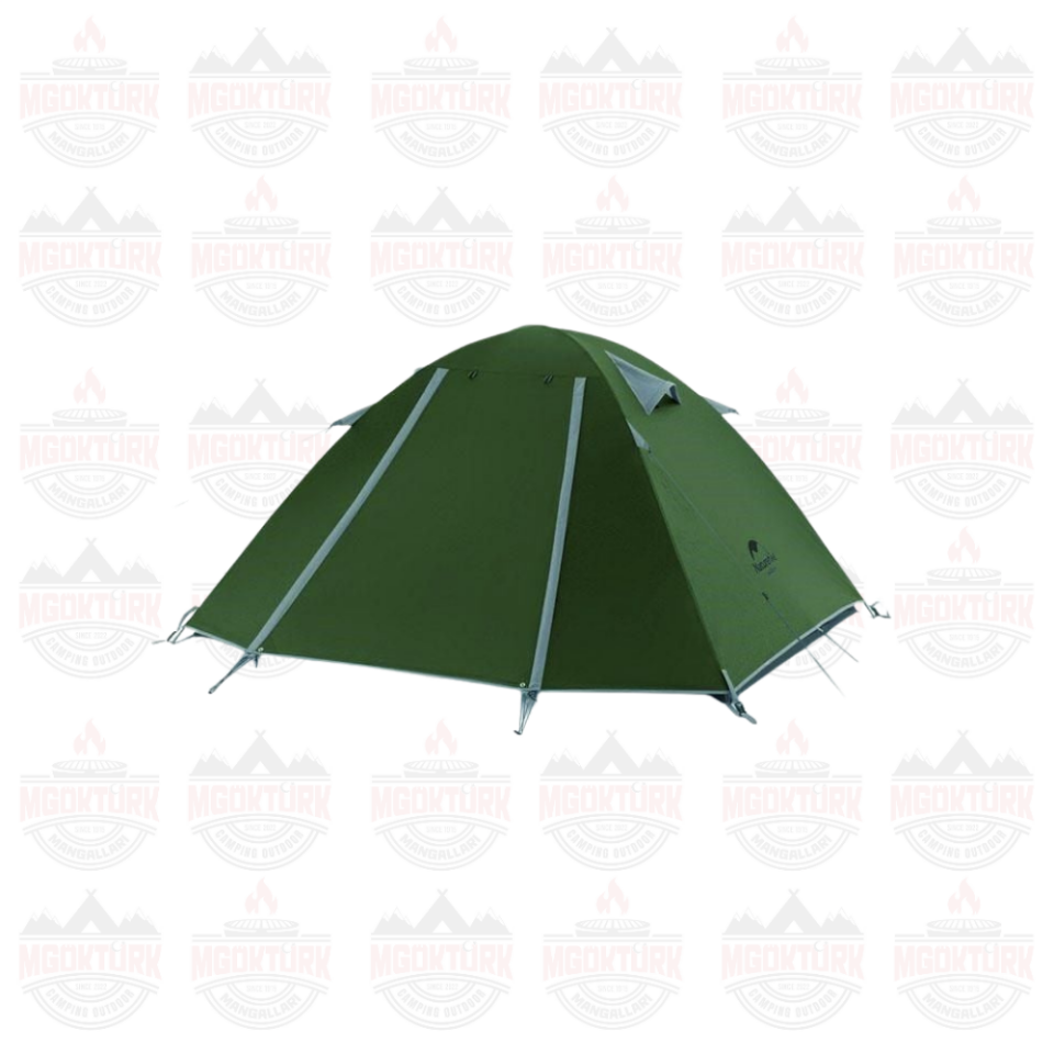 Naturehike P-Serisi 4 Kişilik Kamp Çadırı Haki