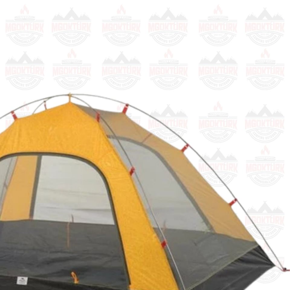 Naturehike P-Serisi 4 Kişilik Kamp Çadırı Turuncu