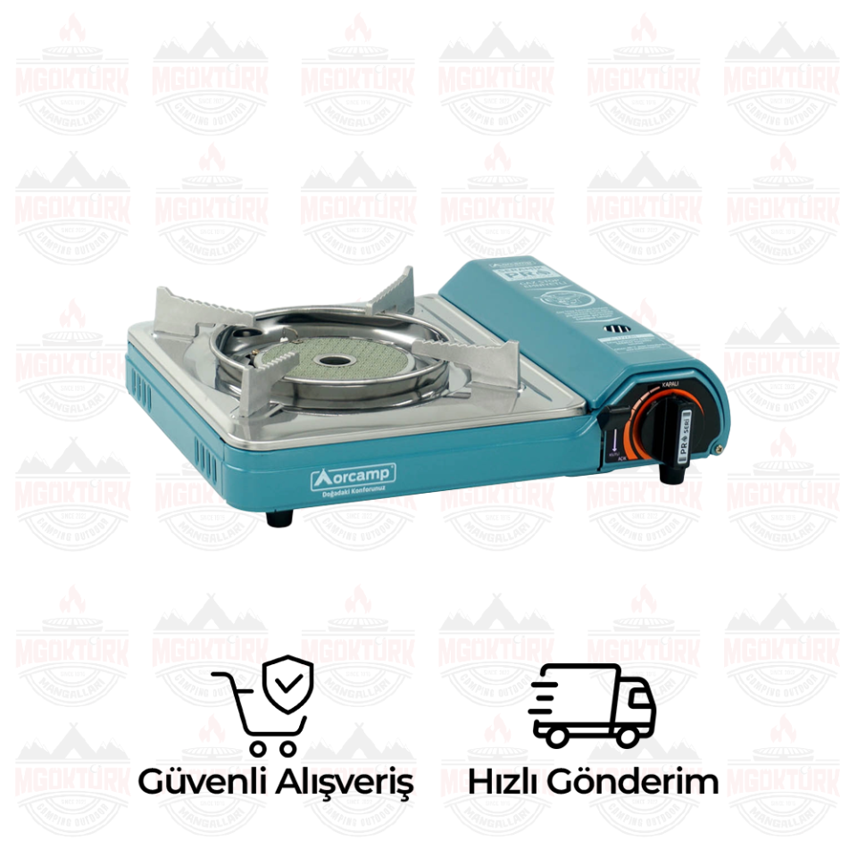 PRO SERAMİK PORTATİF OCAK GAZ STOP EMNİYETLİ