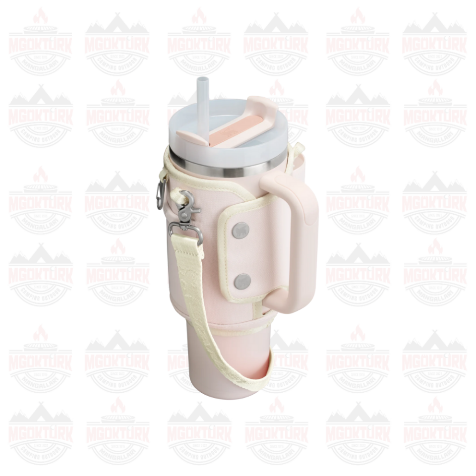 The All-Day  Quencher Carry-All 1.18L / 40oz Rose Quartz