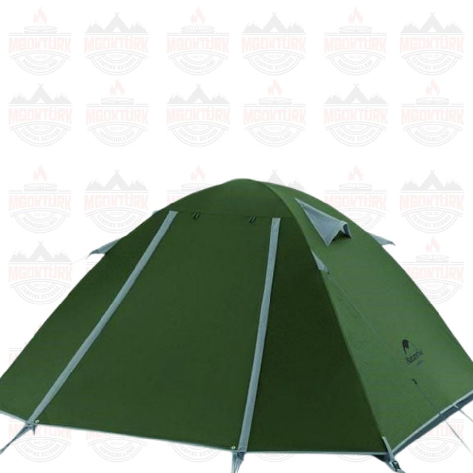 Naturehike P-Serisi 3 Kişilik Kamp Çadırı Haki
