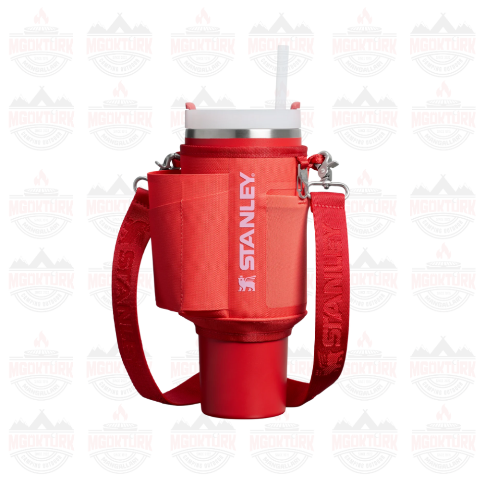 The All-Day  Quencher Carry-All 1.18L / 40oz Hot Coral