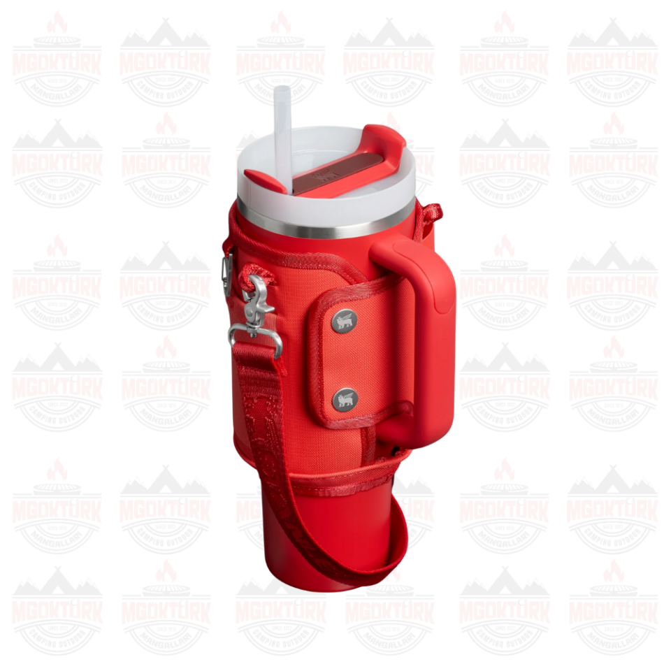The All-Day  Quencher Carry-All 1.18L / 40oz Hot Coral