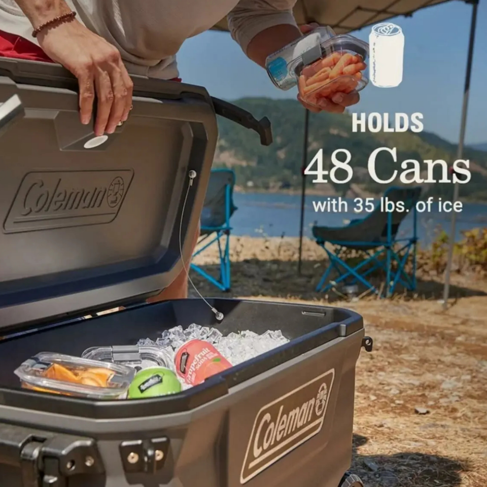 Coleman Convoy Wheeled 65 QT Tekerlekli Soğutucu Buzluk 61.5 Lt