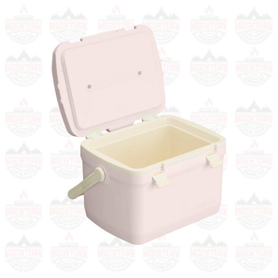 The Easy-Carry Outdoor Cooler 15.1L / 16QT Stanley Rose Quartz
