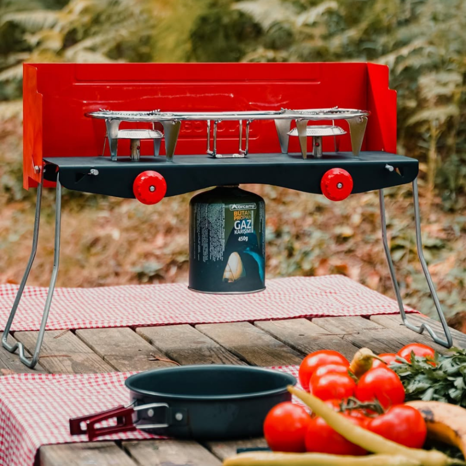 KATLANABİLİR İKİLİ KAMP OCAK