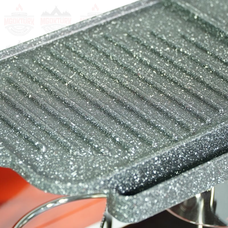 ALÜMİNYUM DÖKÜM IZGARA GRANİT KAPLAMALI