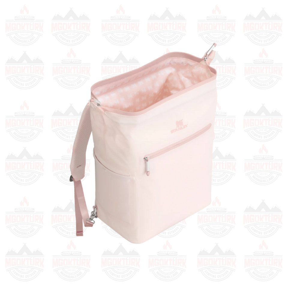 The All-Day Madeleine Midi Cooler Backpack 14L / 14.8QT Rose Quartz