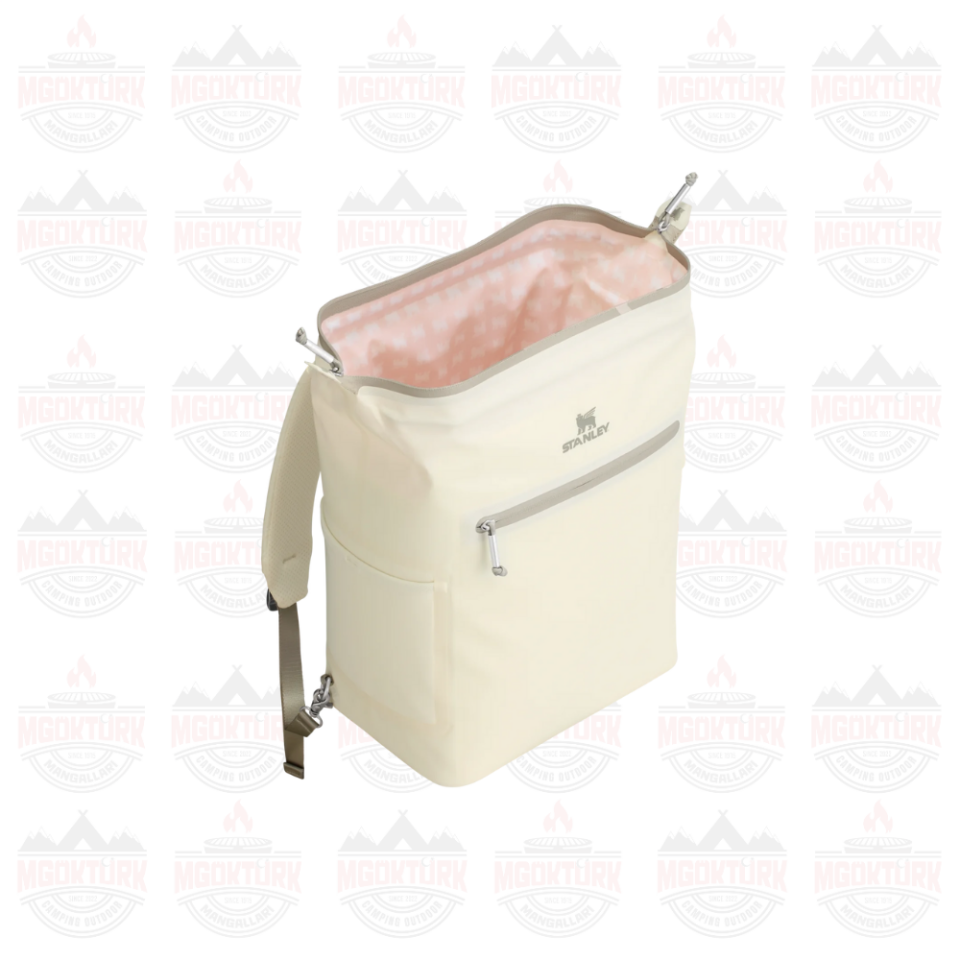 The All-Day Madeleine Midi Cooler Backpack 14L / 14.8QT Cream