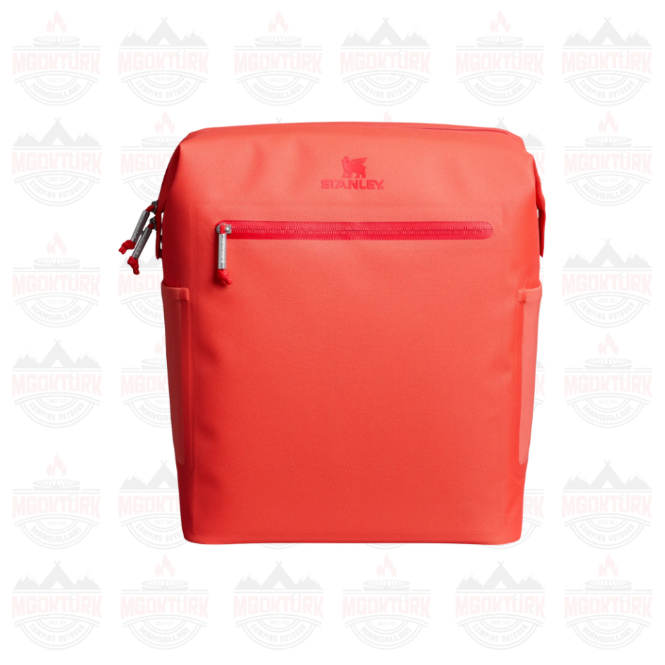 The All-Day Madeleine Midi Cooler Backpack 14L / 14.8QT Hot Coral
