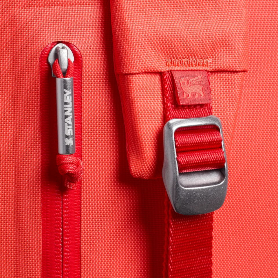 The All-Day Madeleine Midi Cooler Backpack 14L / 14.8QT Hot Coral