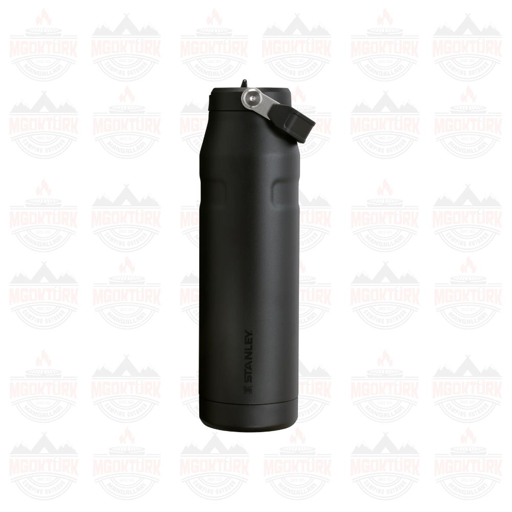 The IceFlow™ Bottle Flip Straw 2.0 1.06L / 36oz Black 2.0