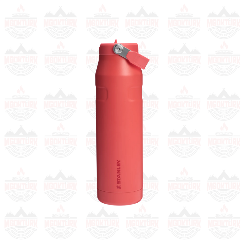 The IceFlow™ Bottle Flip Straw 2.0 1.06L / 36oz Hot Coral