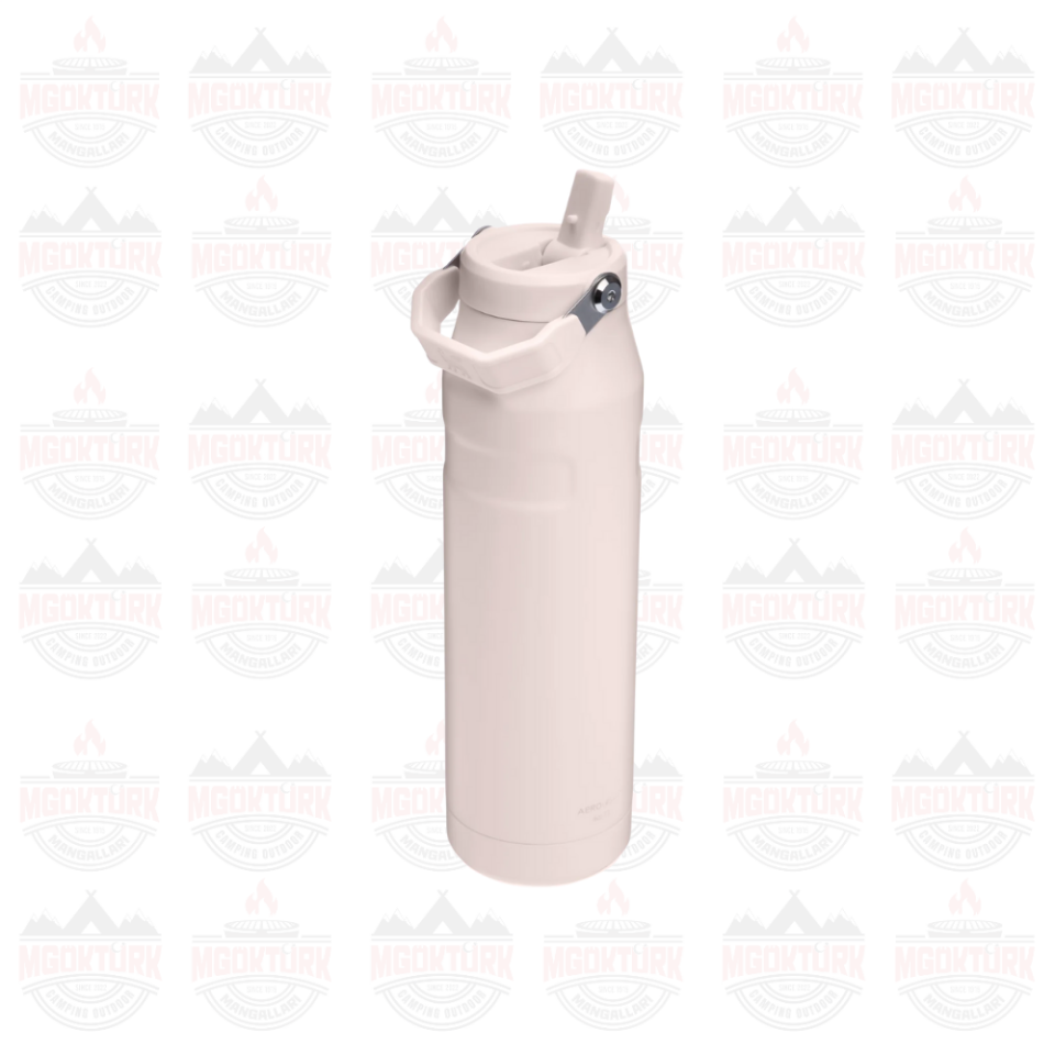 The IceFlow™ Bottle Flip Straw 2.0 1.06L / 36oz Rose Quartz