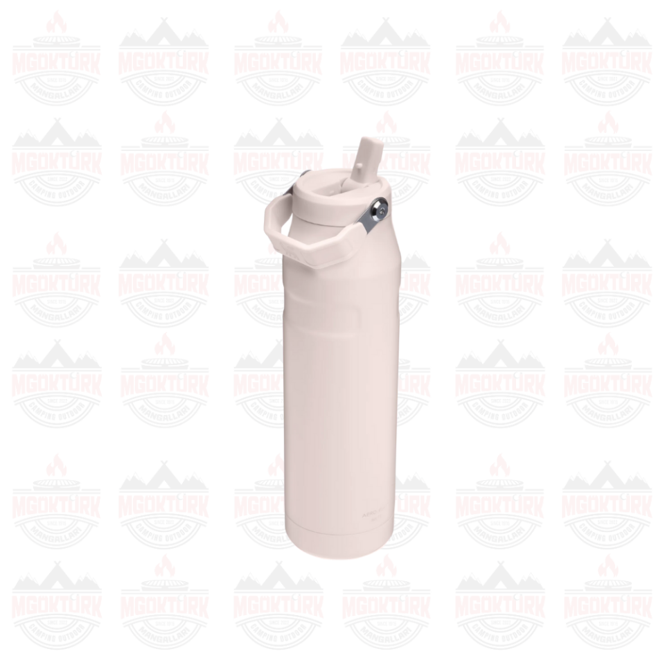 The IceFlow™ Bottle Flip Straw 2.0 0.07L / 24oz Rose Quartz