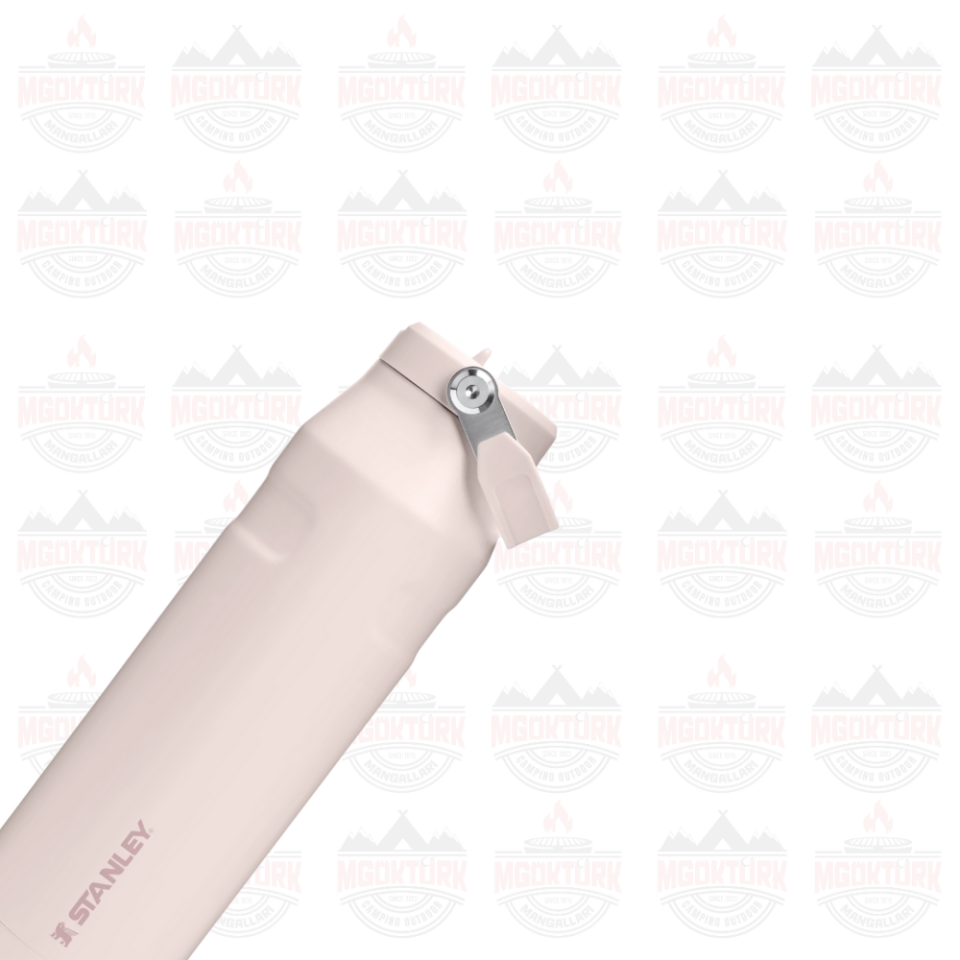 The IceFlow™ Bottle Flip Straw 2.0 0.07L / 24oz Rose Quartz