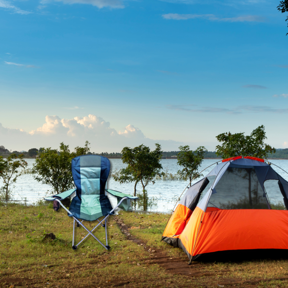COMFORT KAMP SANDALYESİ MAVİ