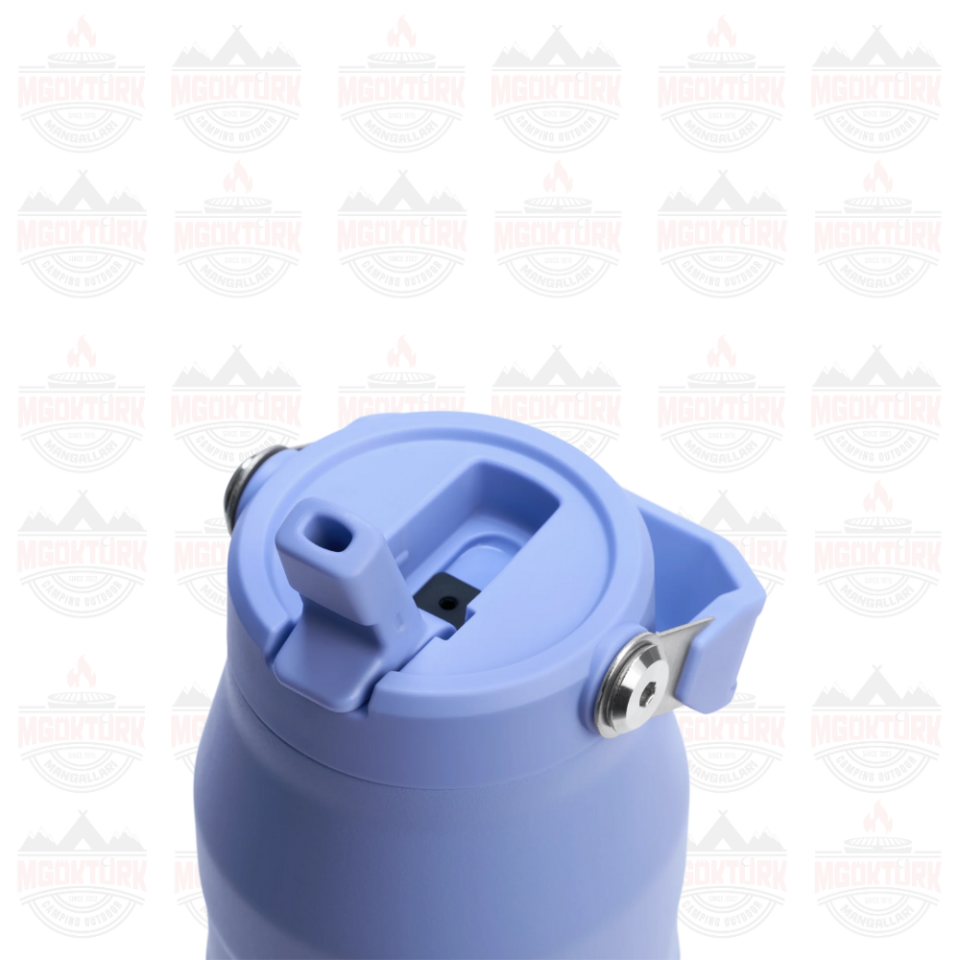 The IceFlow™ Bottle Flip Straw 2.0 0.07L / 24oz Hydrangea