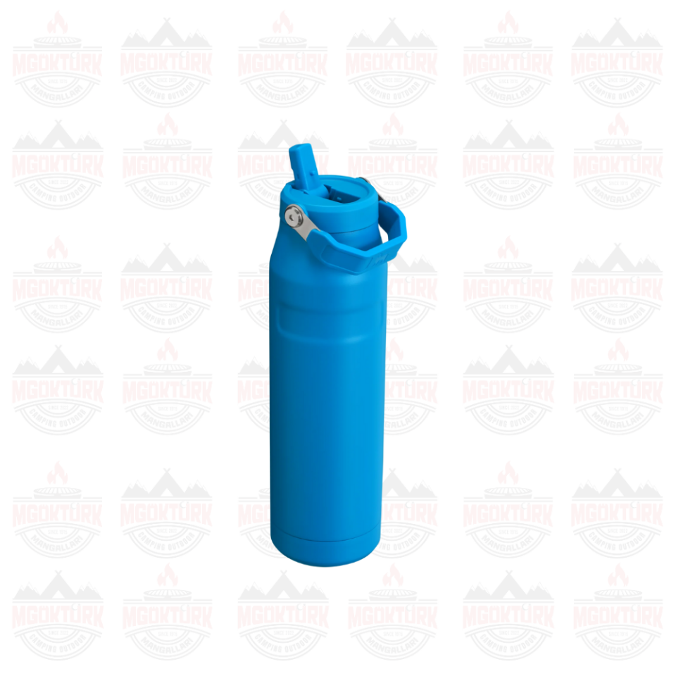 The IceFlow™ Bottle Flip Straw 2.0 0.07L / 24oz Azure