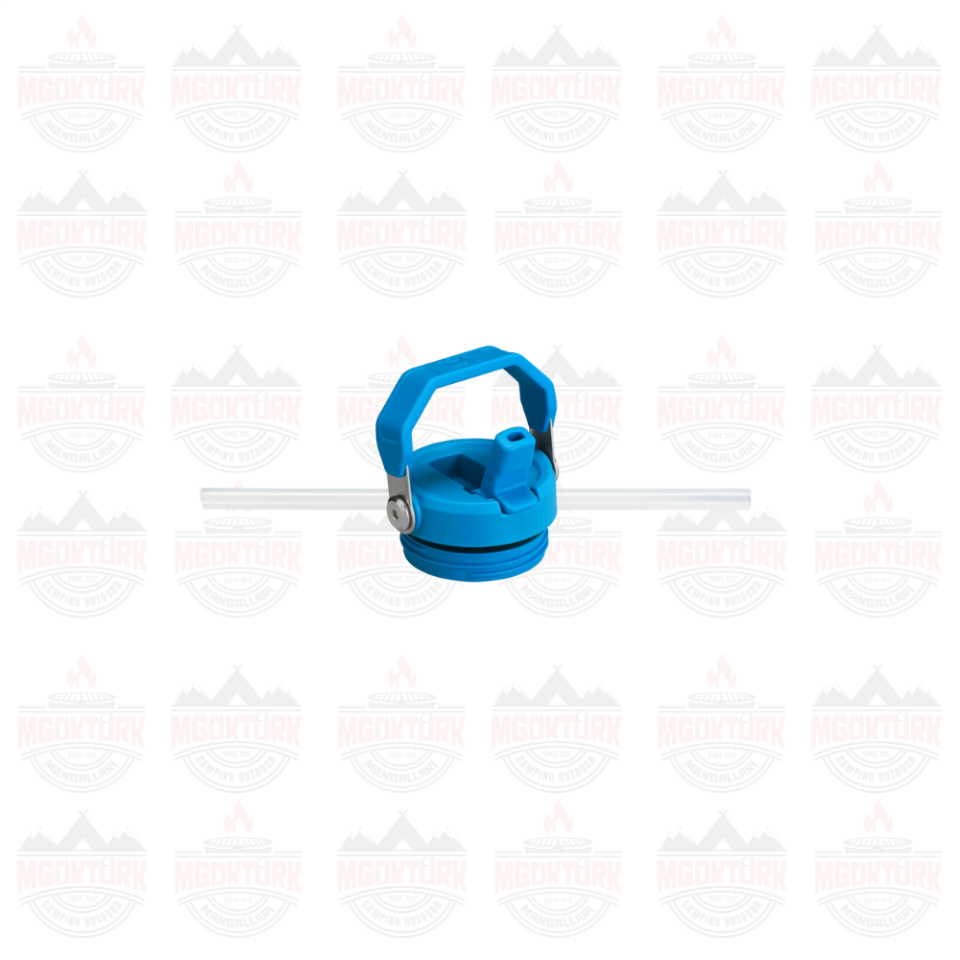 The IceFlow™ Bottle Flip Straw 2.0 0.07L / 24oz Azure