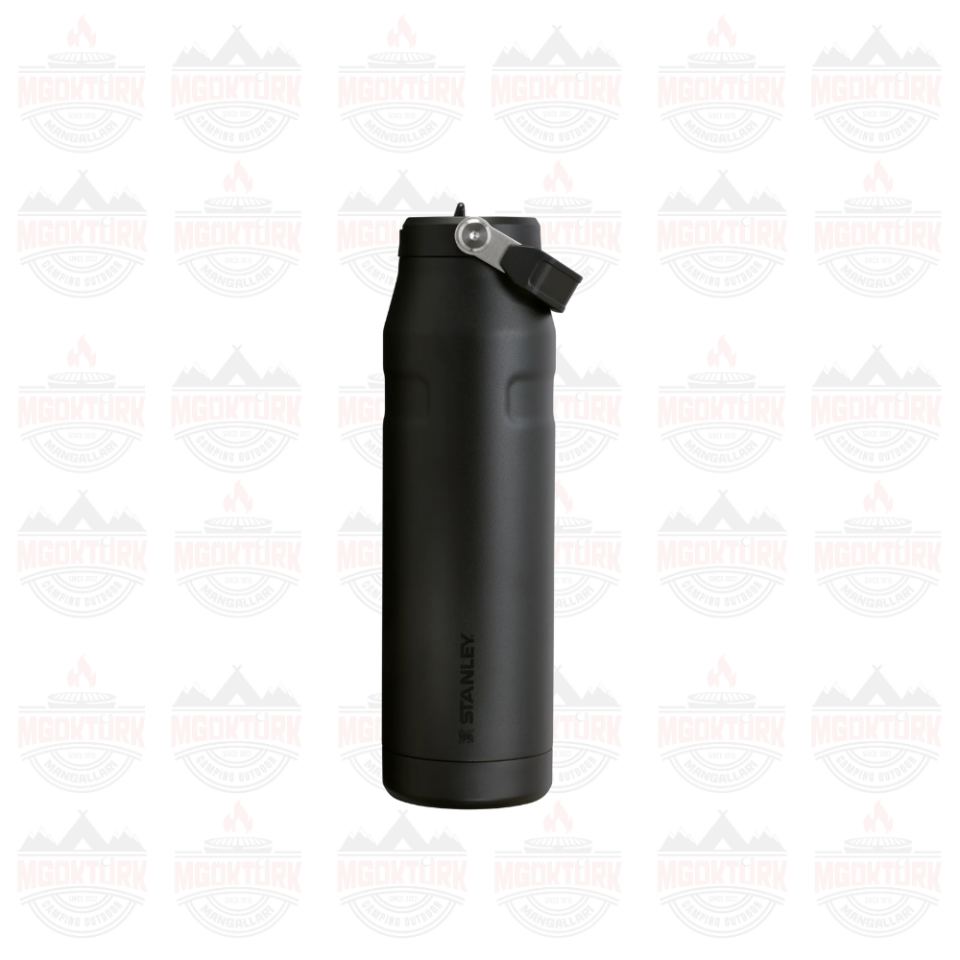 The IceFlow™ Bottle Flip Straw 2.0 0.07L / 24oz Black 2.0