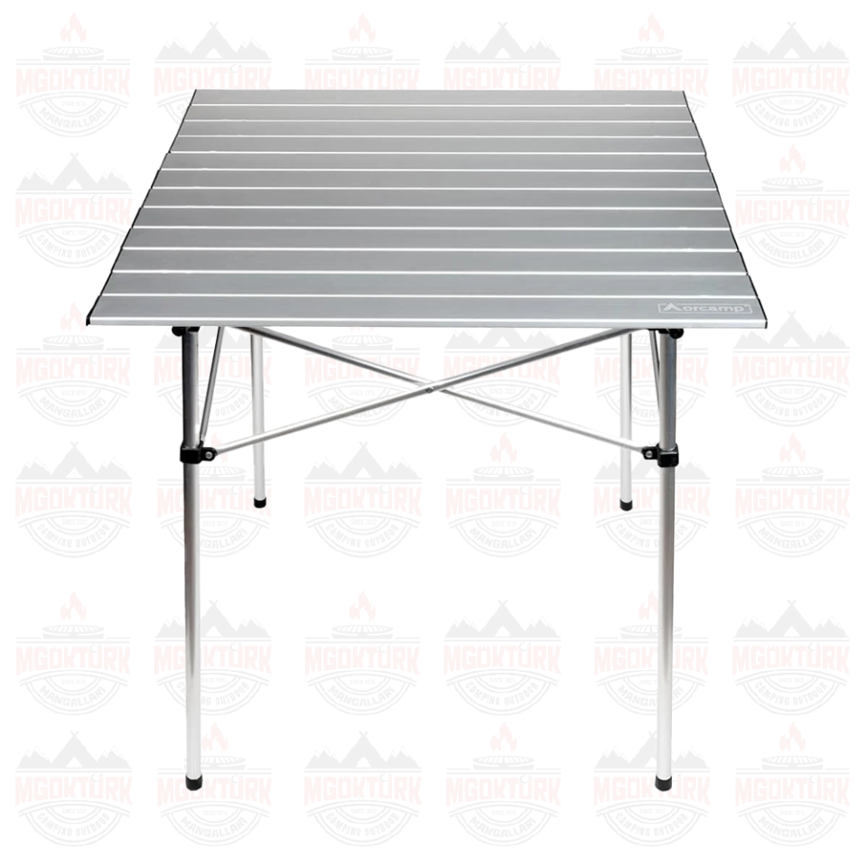 KATLANABİLİR ALÜMİNYUM KAMP MASASI 70X70X70X