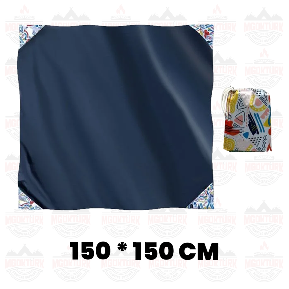 PİKNİK ÖRTÜSÜ LACİVERT
