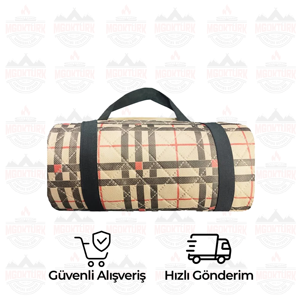 KENDİNDEN ÇANTALI PİKNİK ÖRTÜSÜ