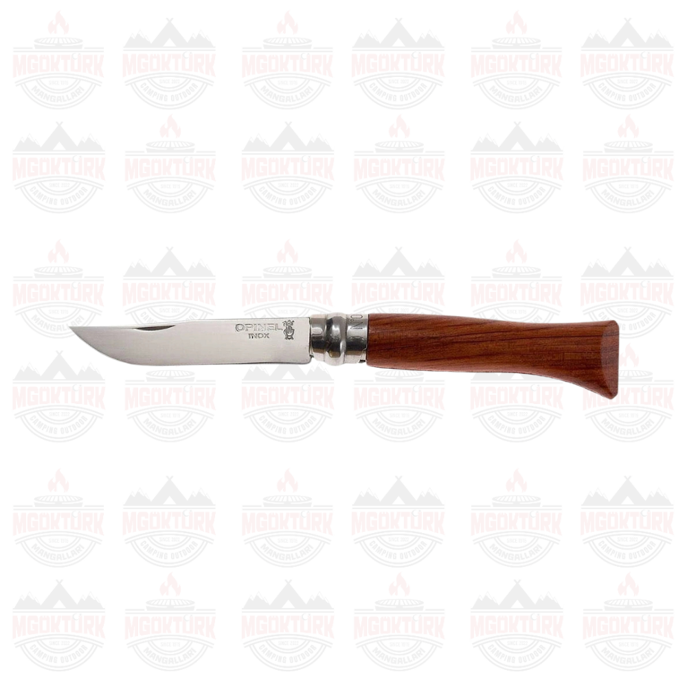Opinel Inox No 6 Padouk Saplı Paslanmaz Çelik Çakı (Kutulu)
