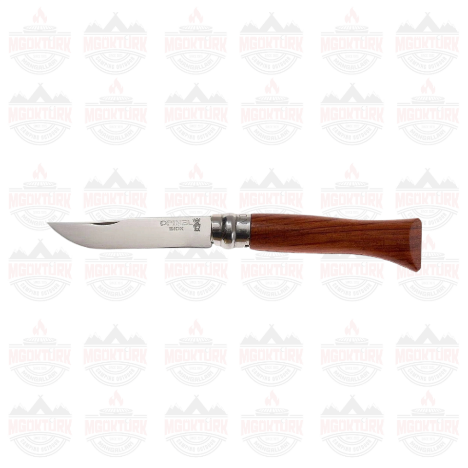 Opinel Inox No 6 Padouk Saplı Paslanmaz Çelik Çakı (Kutulu)