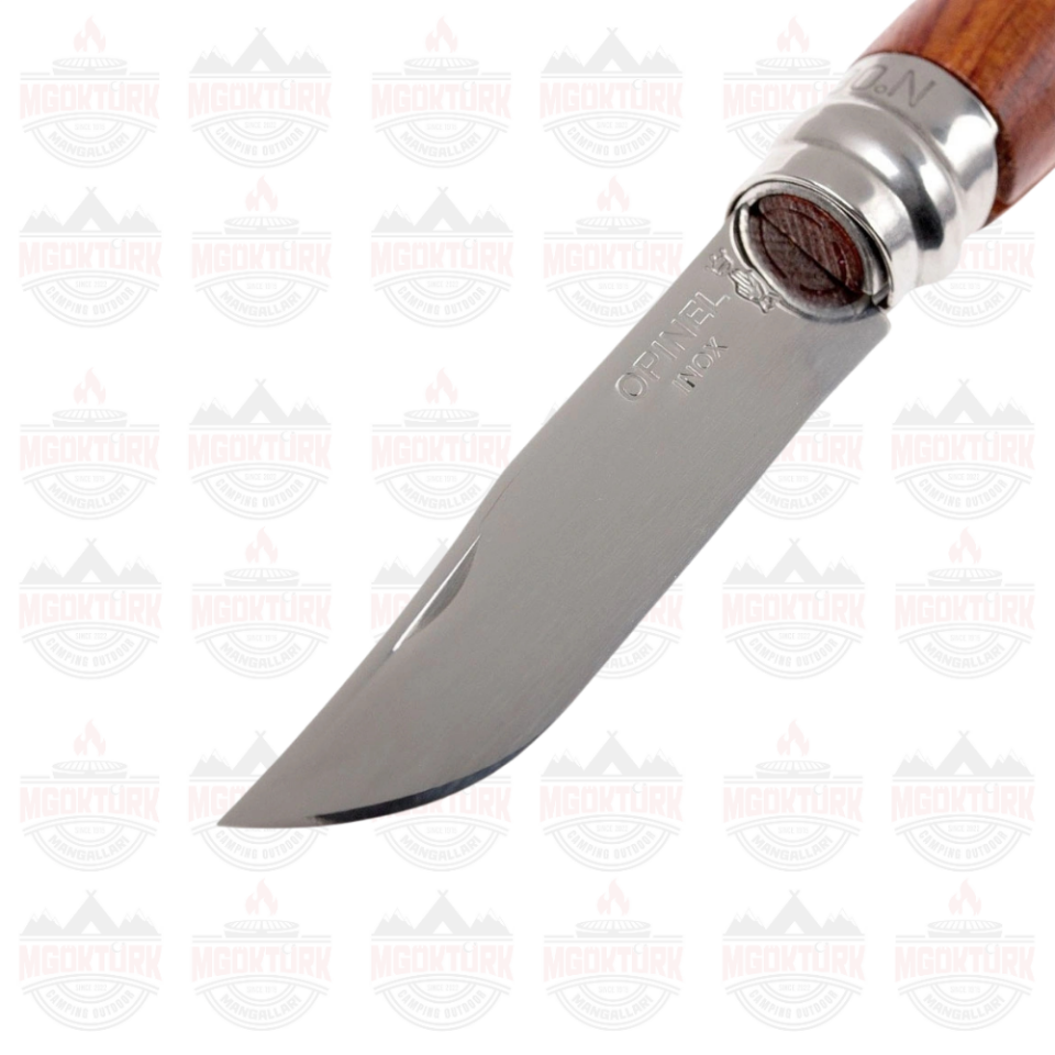 Opinel Inox No 6 Padouk Saplı Paslanmaz Çelik Çakı (Kutulu)