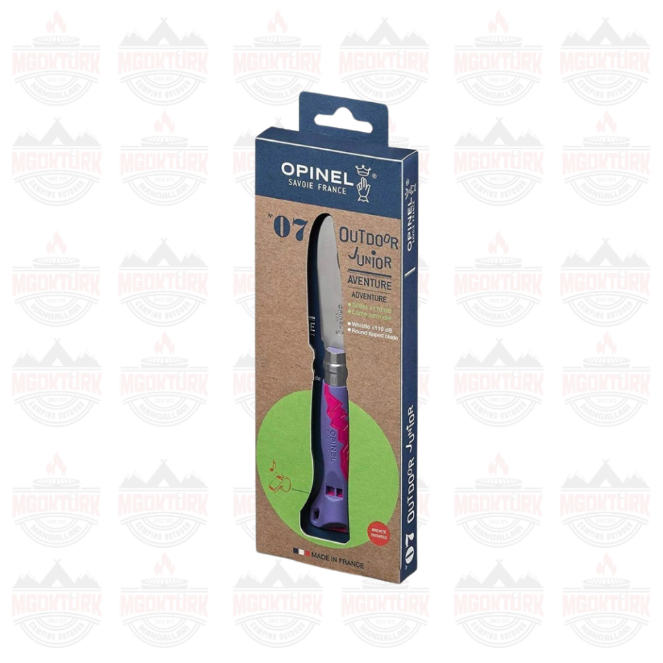 Opinel Outdoor Junior Katlanır Paslanmaz Çelik Çakı  (MOR)