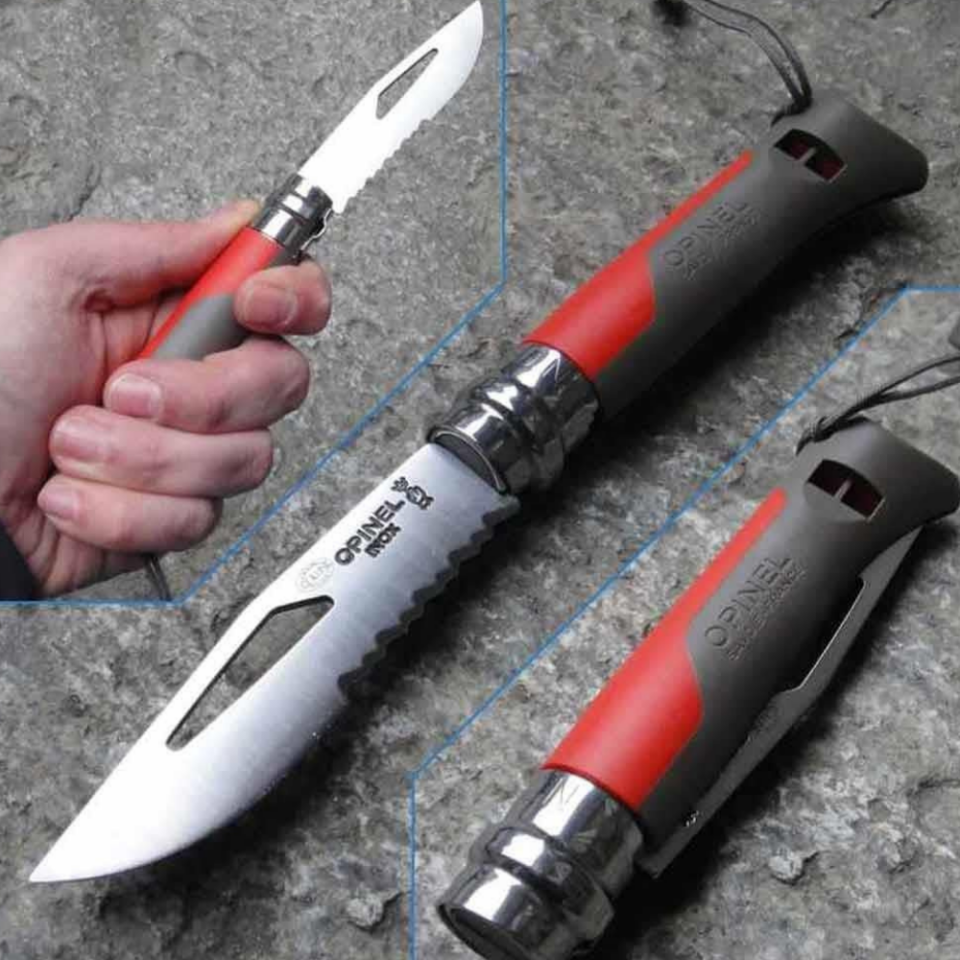 Opinel Inox 8 No Paslanmaz Çelik Çakı Kırmızı