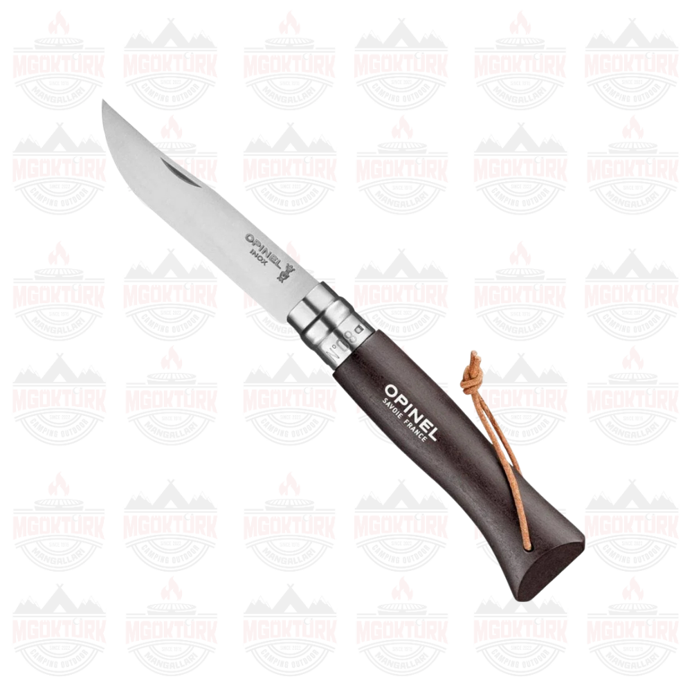 Opinel Inox Trekking 8 No Paslanmaz Çelik Çakı (Kahverengi)