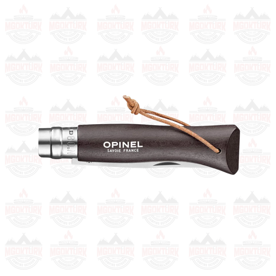 Opinel Inox Trekking 8 No Paslanmaz Çelik Çakı (Kahverengi)